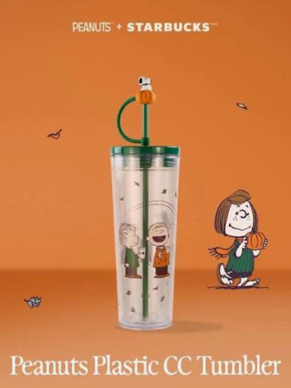 Starbucks x Peanuts Snoopy Pumpkin Tumbler